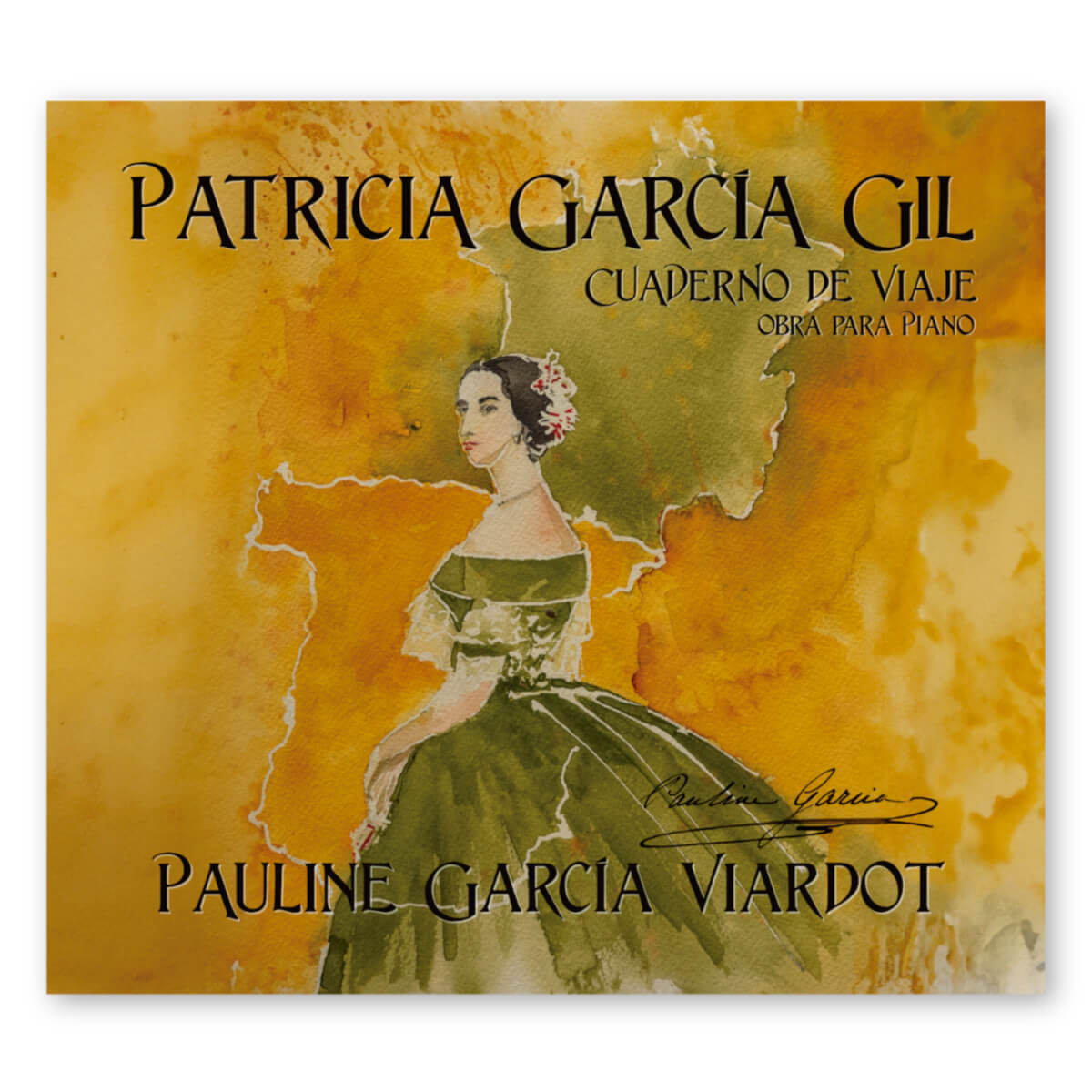 Portada Cuaderno de viaje, obra para piano